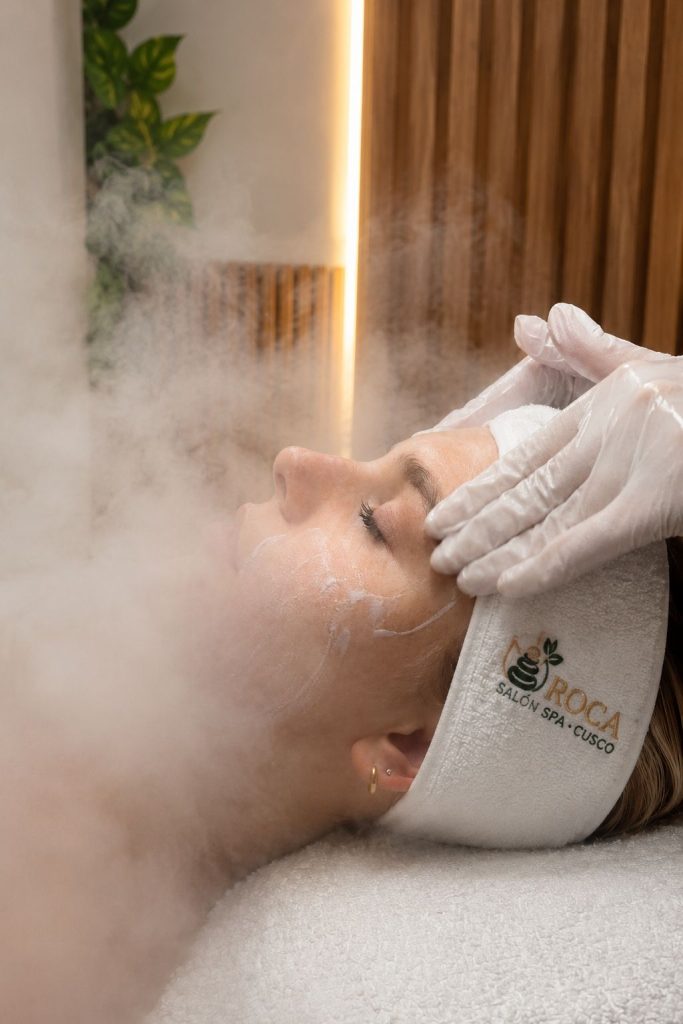 deep cleaning facial for women at Roca Spa in Cusco