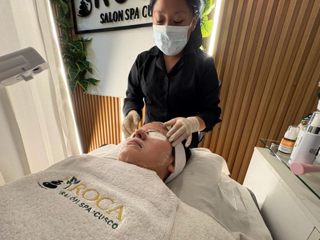 sensitive skin facial for women