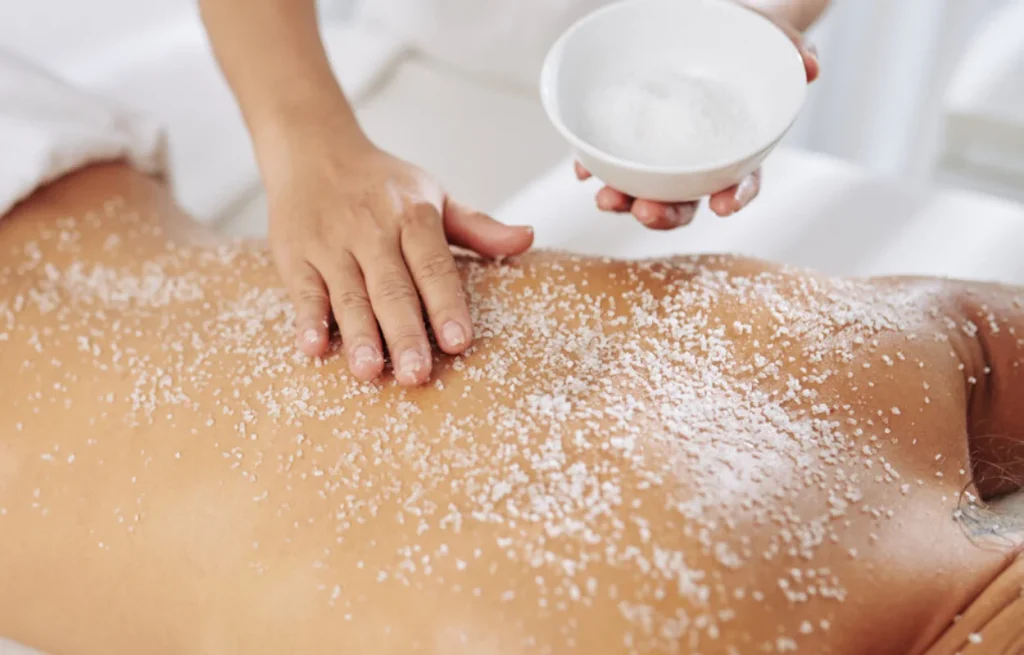 Exfoliación corporal + sauna